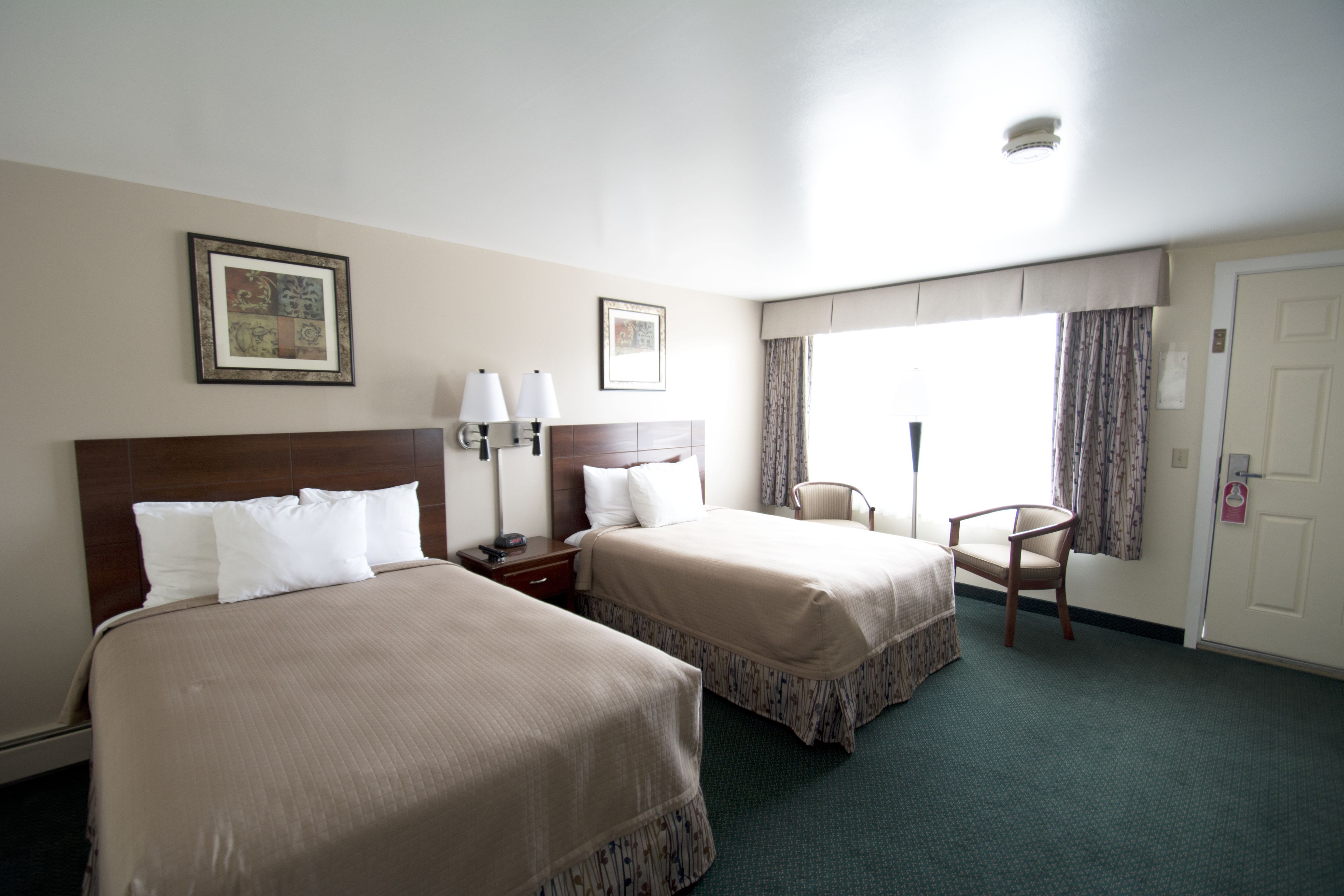 Room, 2 Double Beds, Non Smoking | Desk, iron/ironing board, cribs/infant beds, rollaway beds