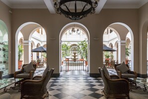 Sitzecke in der Lobby