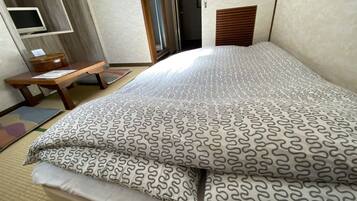 Semi-Double Room | Premium bedding, down comforters, desk, blackout drapes