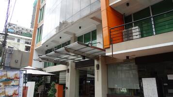 Fassade der Unterkunft