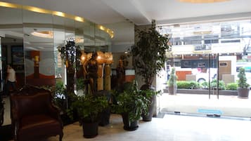 Interior entrance
