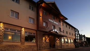 Front of property – evening/night
