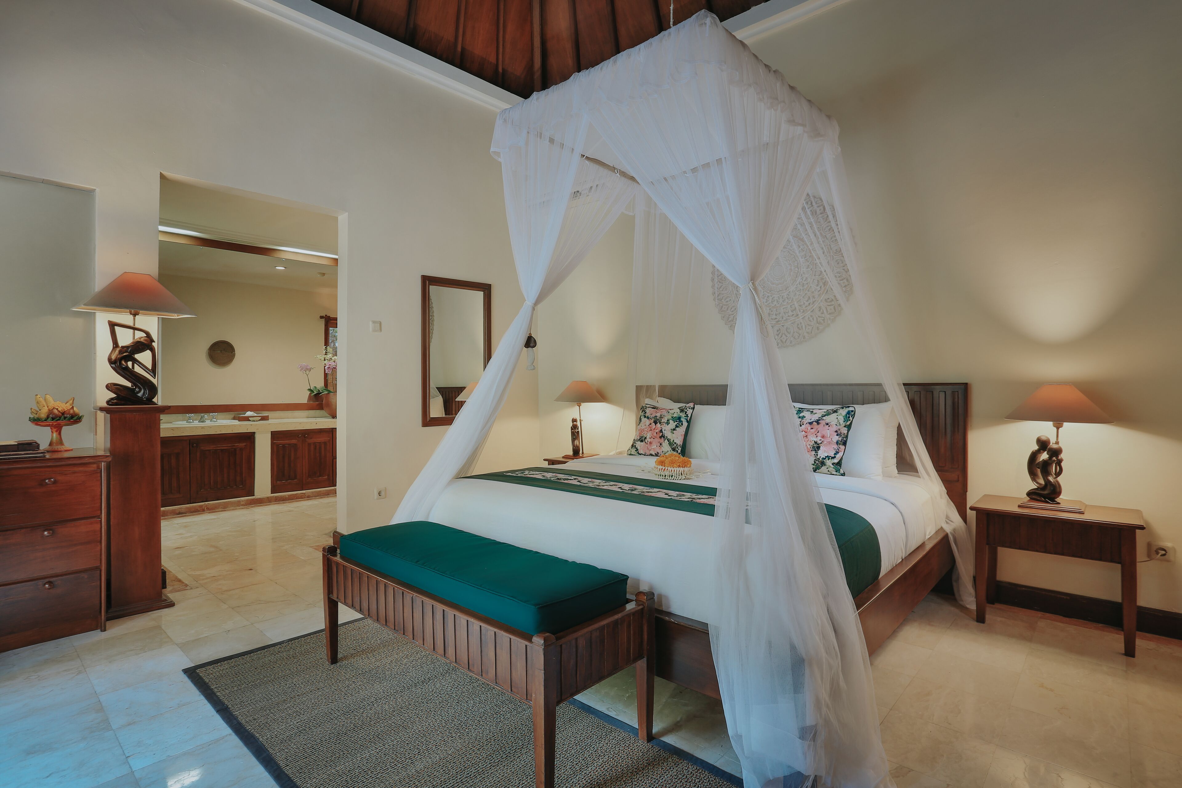 1 bedroom executive villa private pool | 1 bedroom, in-room safe, desk, laptop workspace