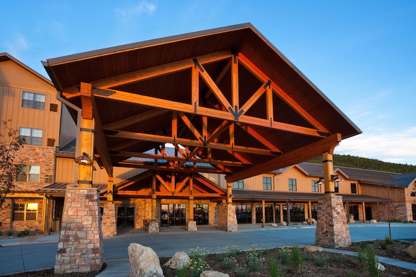 Voorkant van accommodatie