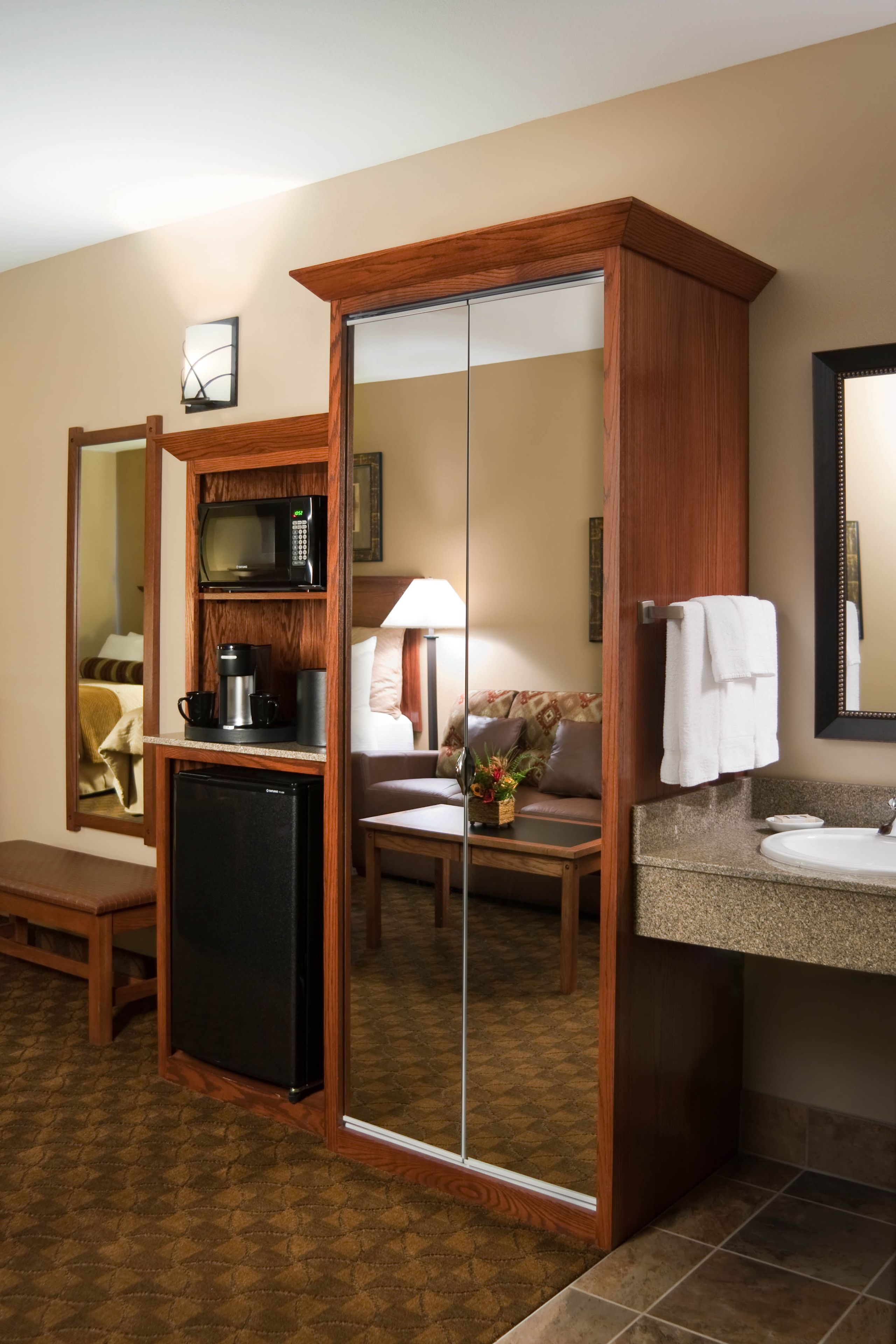 deluxe room, 2 queen beds | in-room safe, individually furnished, desk, blackout curtains