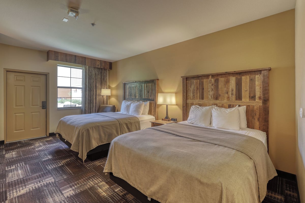 Superior Room, 2 Queen Beds, Balcony | In-room safe, individually furnished, desk, blackout drapes