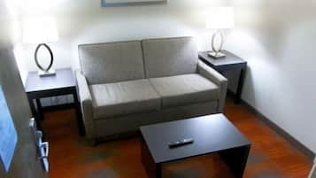 Efficiency, Suite, Multiple Beds, Non Smoking | Living room | 42-inch LCD TV with cable channels, TV