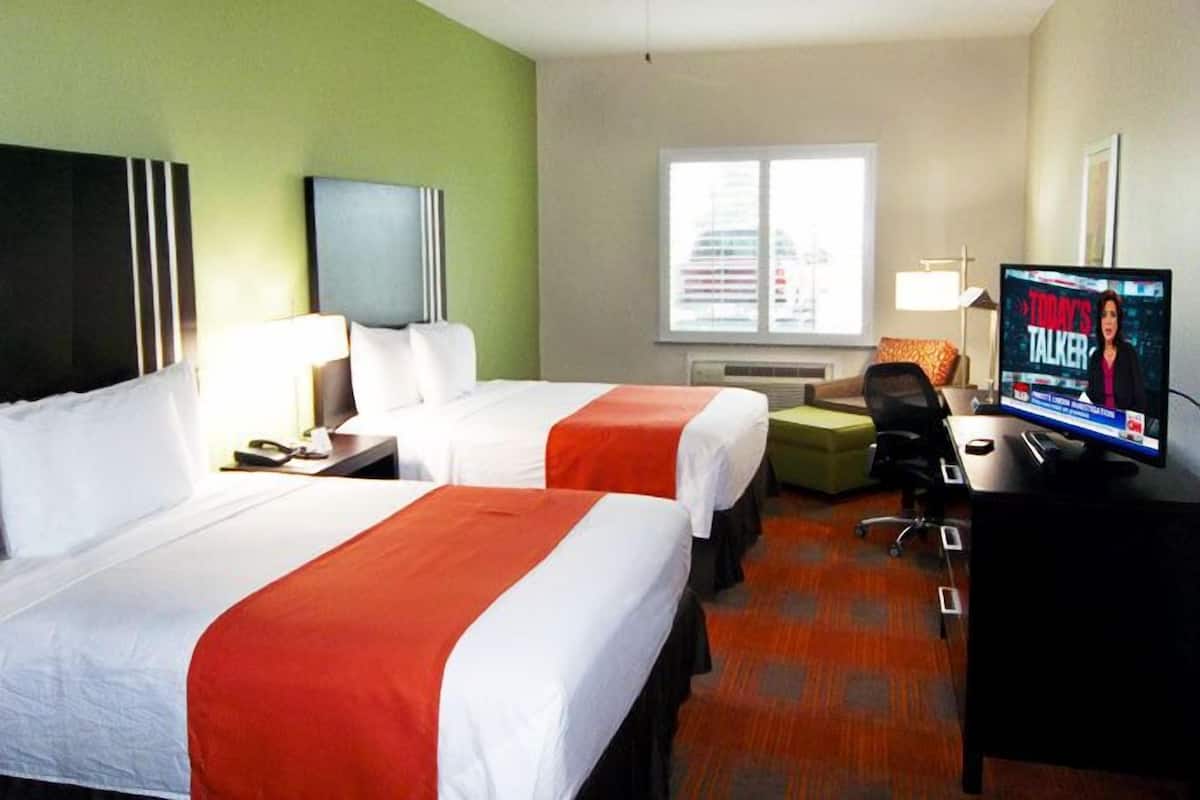 Desk, iron/ironing board, free cribs/infant beds, rollaway beds