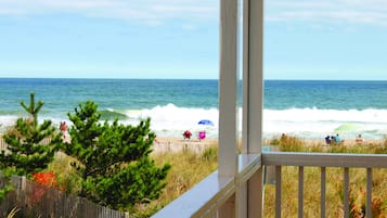 Standard Room, 2 Double Beds, Oceanfront | Beach/ocean view