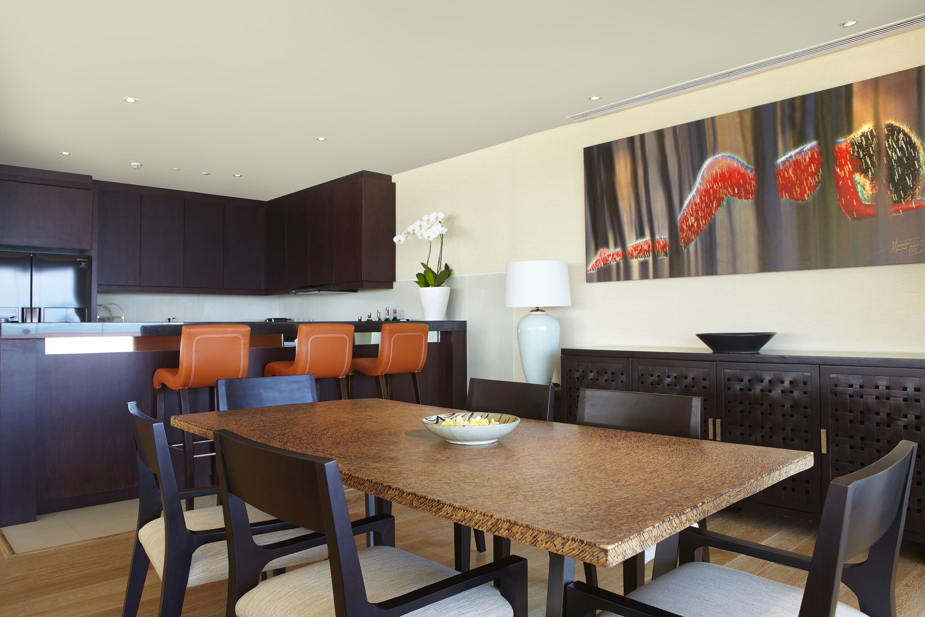 66 penthouse, ocean view | in-room dining