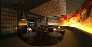 5 bares/lounges, bar na cobertura, bar de coquetéis