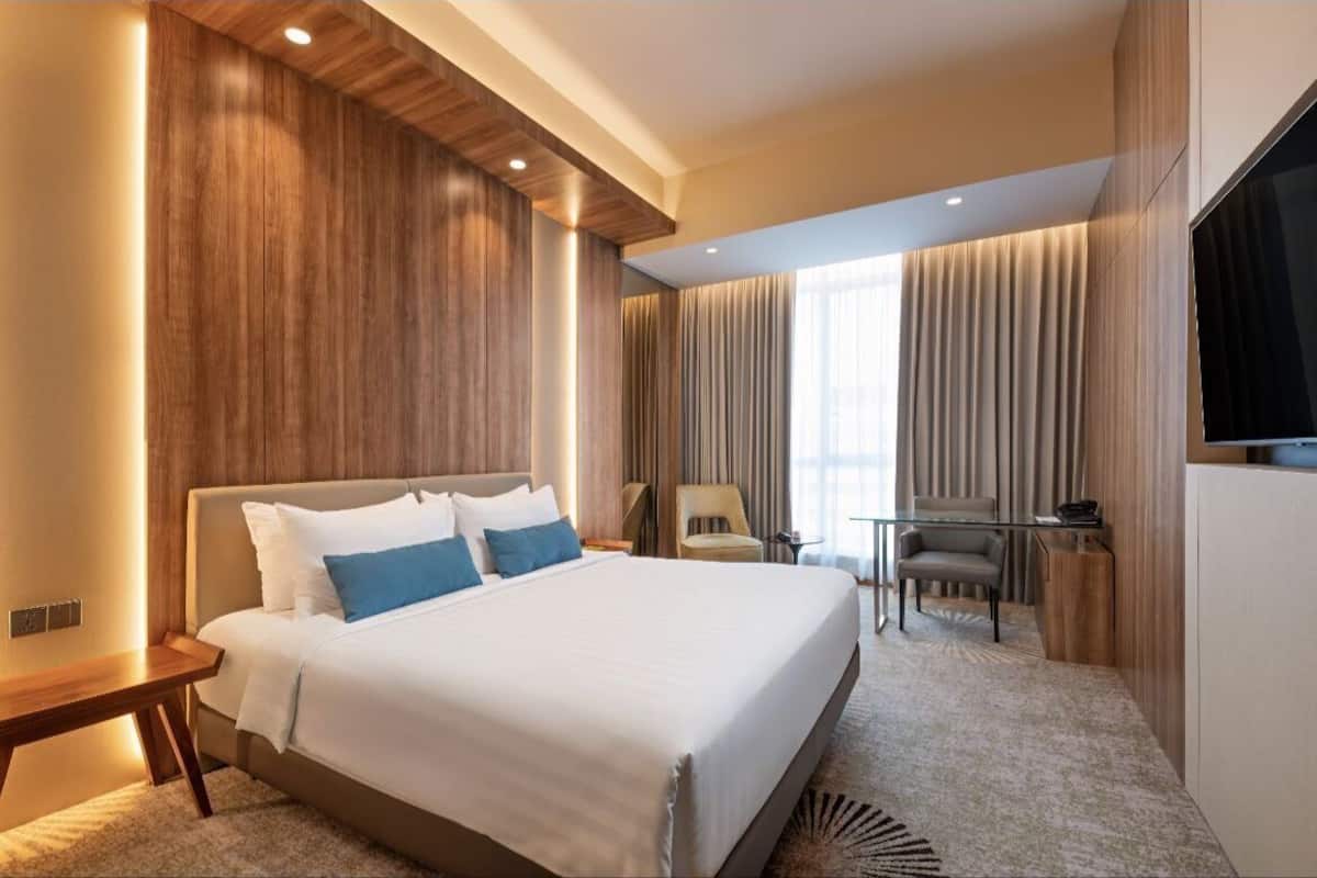 Sängtillbehör av högsta kvalitet och minibar