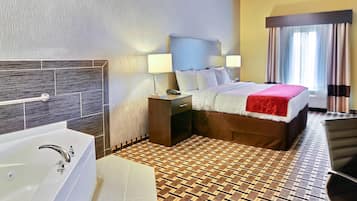 Svit - 1 kingsize-säng med bäddsoffa - tillgänglighetsanpassat - icke-rökare | Värdeförvaringsskåp på rummet, skrivbord och strykjärn/strykbräda