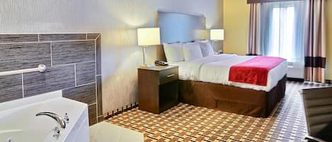 Suite - 1 kingsize-seng med sovesofa - handicapvenligt - ikke-ryger | Pengeskab på værelset, skrivebord, strygejern/strygebræt, gratis Wi-Fi