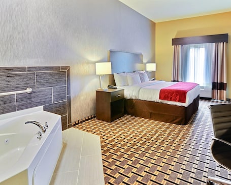 Caja de seguridad en la habitación y escritorio . Comfort Suites Uniontown