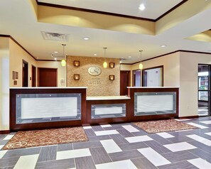 Welcome to our reception area, where friendly staff are available to assist you.