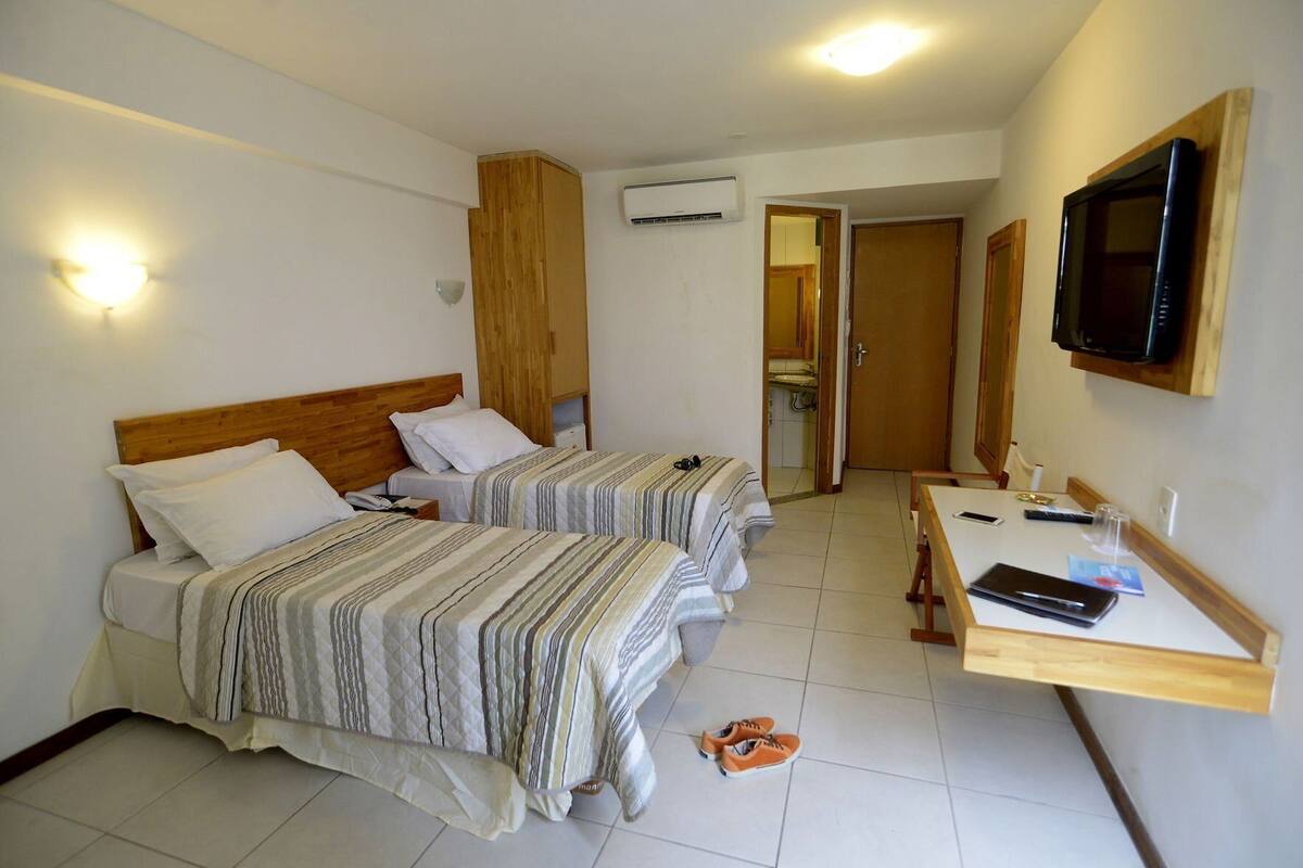 Minibar, desk, iron/ironing board (on request), free WiFi