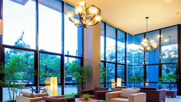 Sitzecke in der Lobby