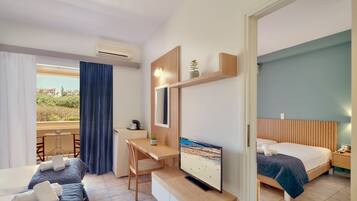 1 habitación, ropa de cama de alta calidad y cortinas blackout