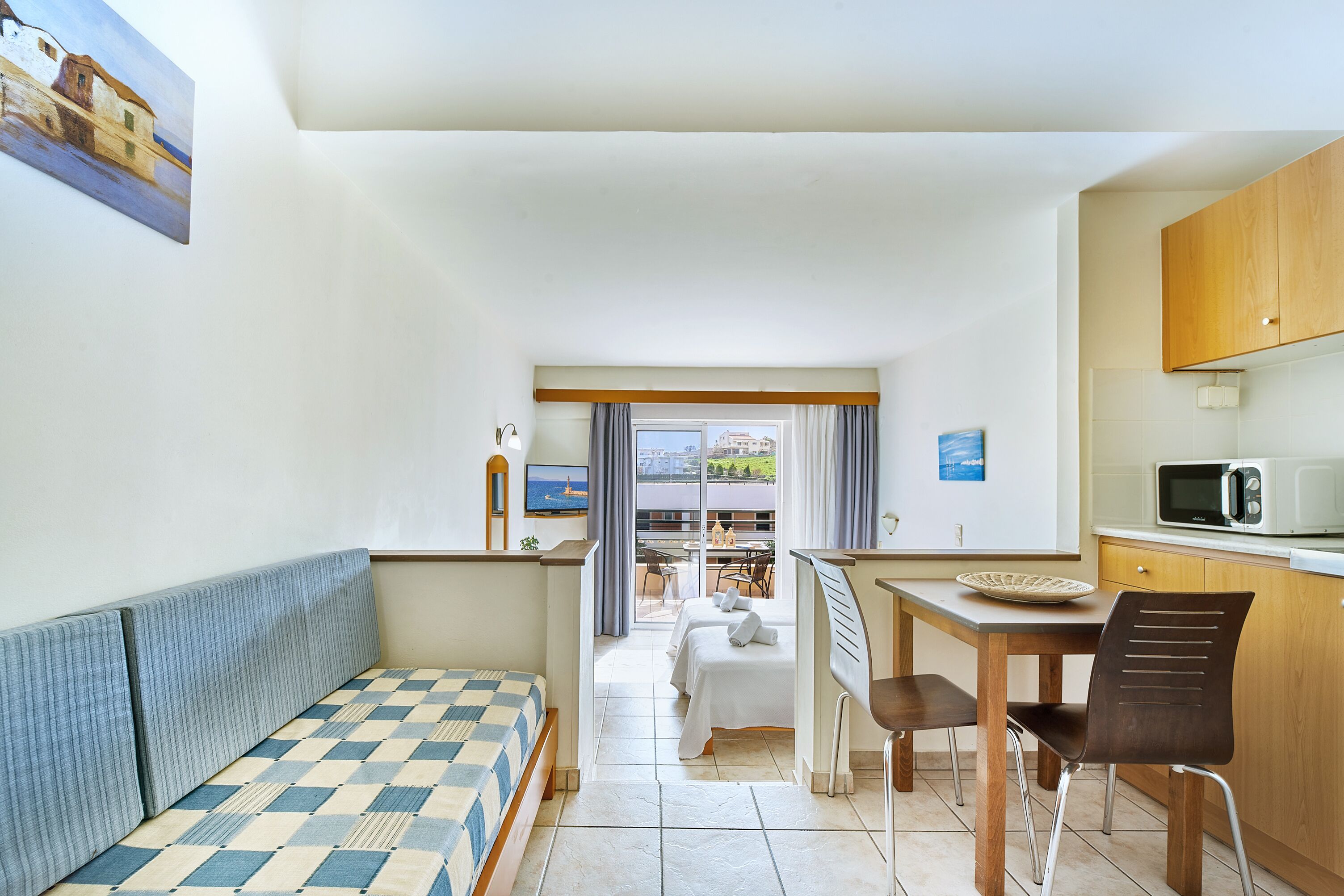 Estúdio standard | Roupas de cama premium, cortinas blackout, Wi-Fi de cortesia