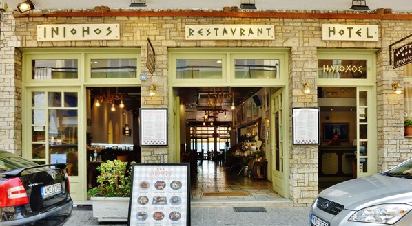 Majoituspaikan julkisivu