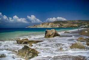 Private beach nearby