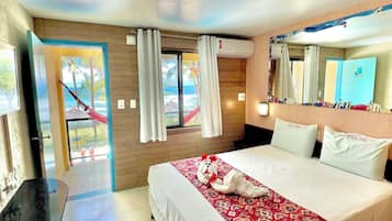 Minibaari, ilmaiset vauvansängyt, ilmainen Wi-Fi, vuodevaatteet