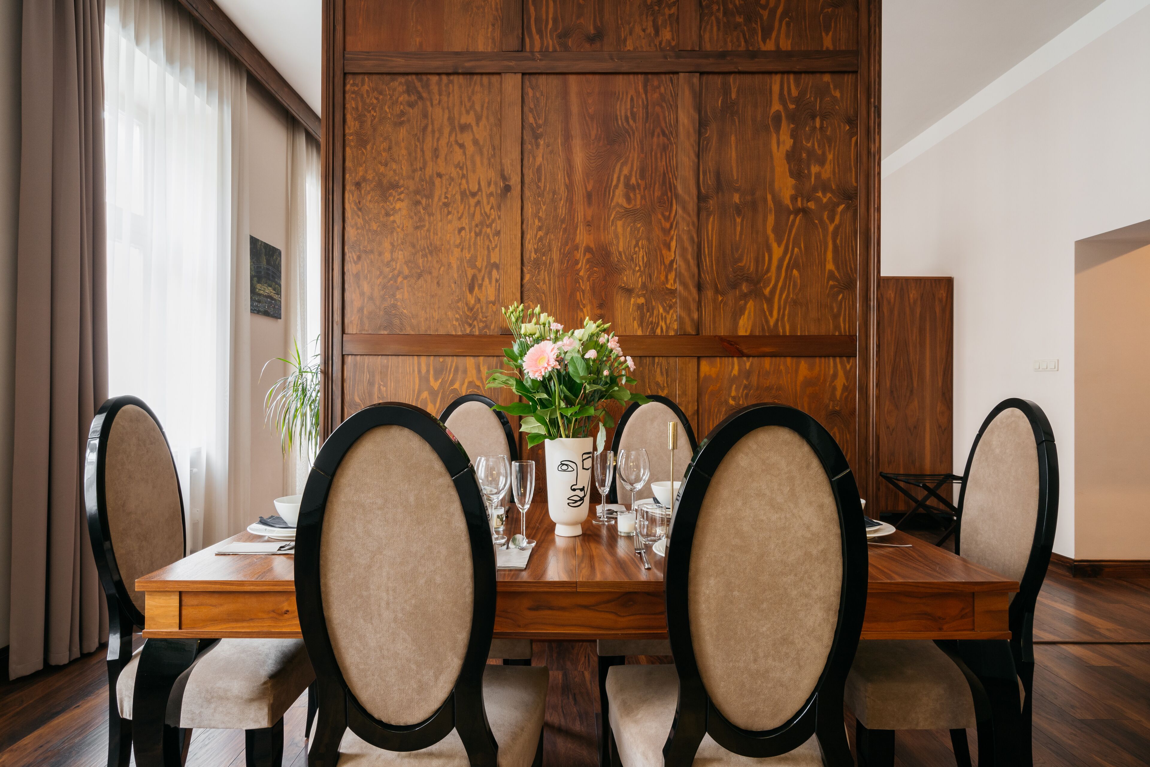 Executive-lejlighed - balkon | Spisestue