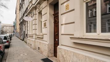 Façade de l’hébergement