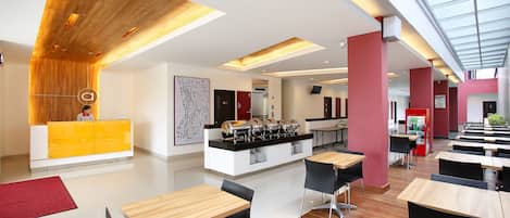 Sala de estar en el lobby