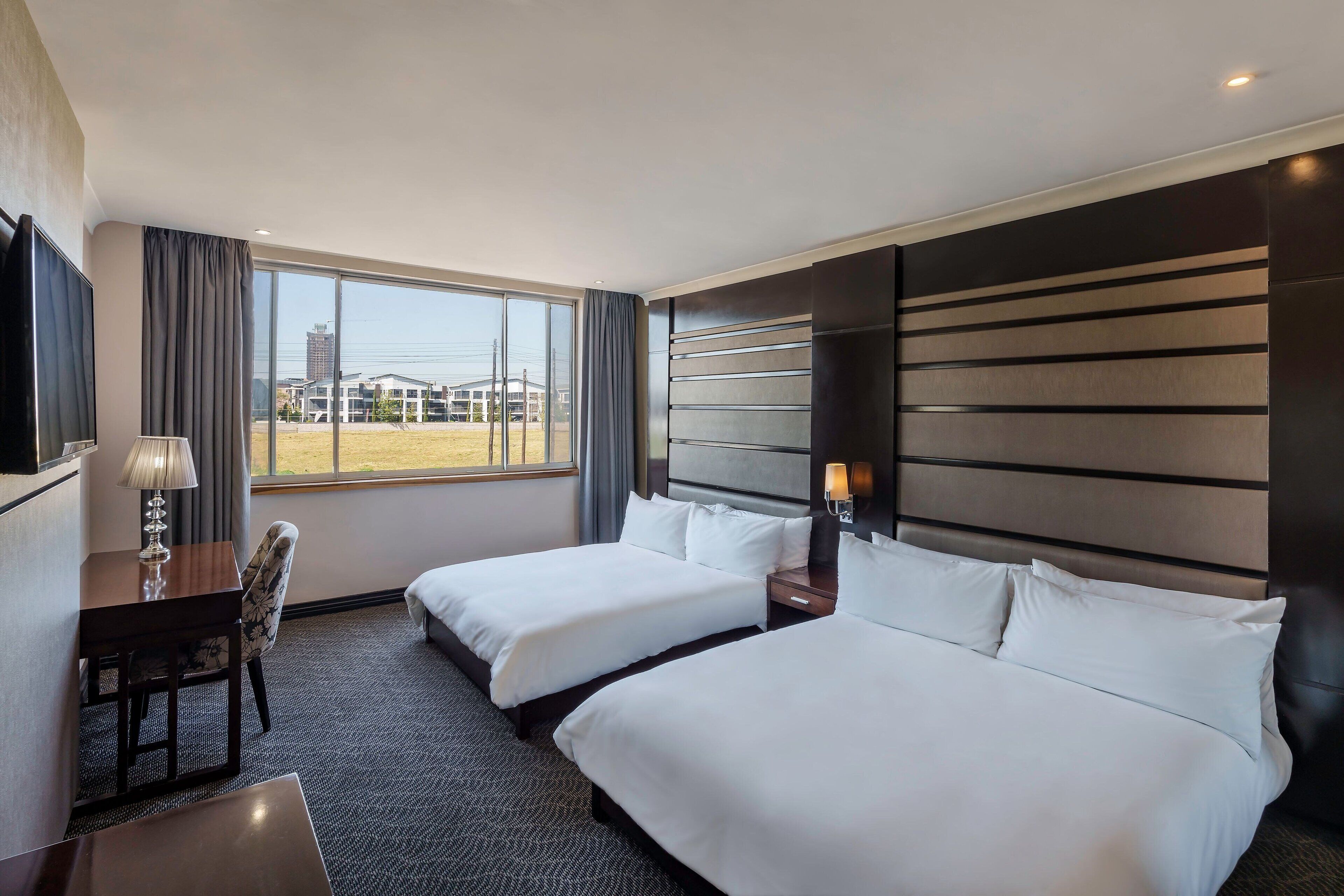 room, 2 queen beds | view from room