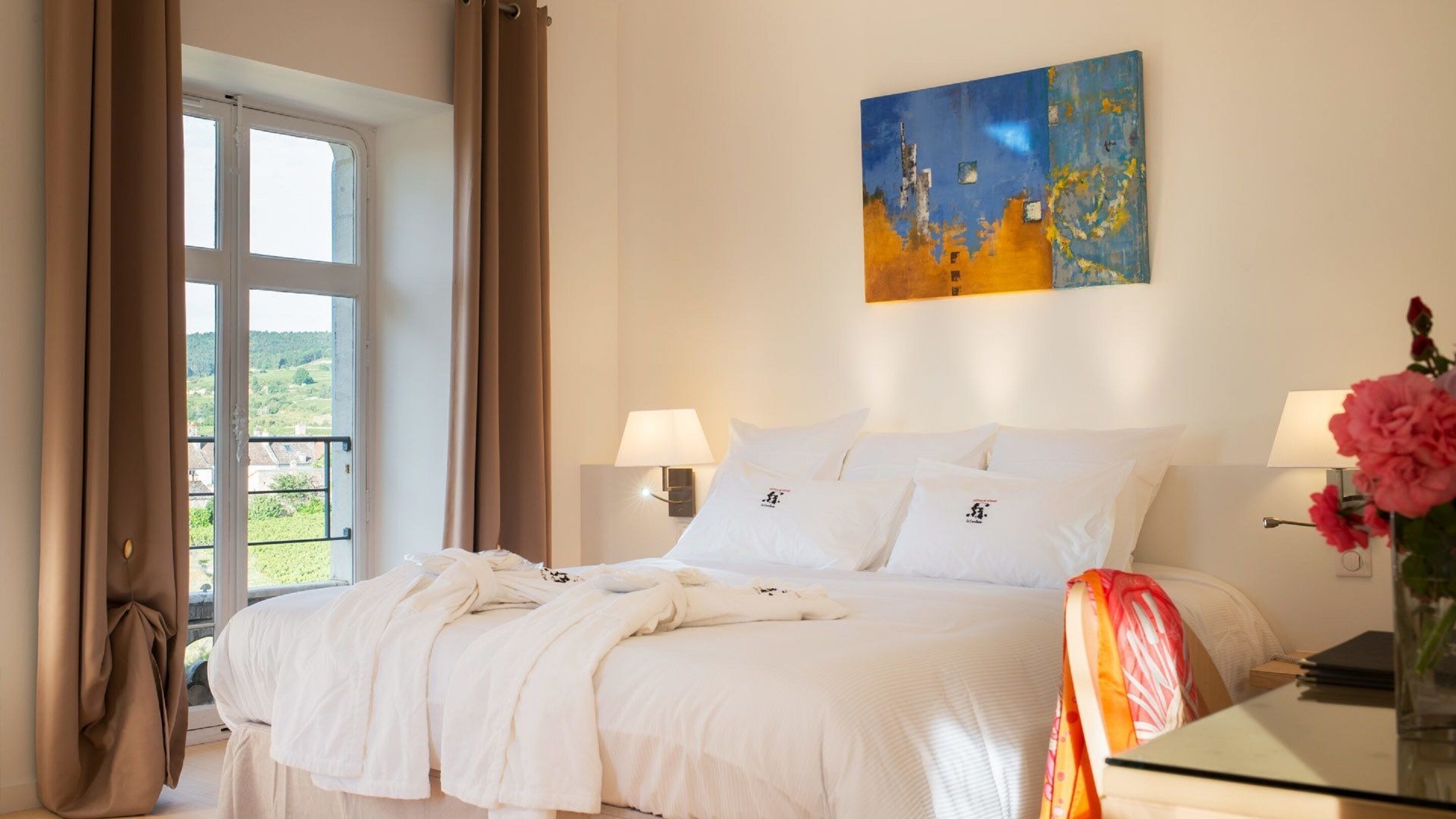 superior room, park view | premium bedding, minibar, in-room safe, desk