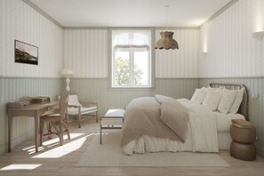 Klassieke tweepersoonskamer | Luxe beddengoed, een minibar, een kluis op de kamer, geluiddichte muren