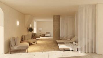 Sauna, steam room