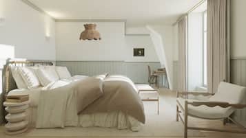 Kamar Double Deluks | Seprai premium, minibar, brankas, dan kedap suara