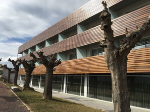 Fachada de la propiedad