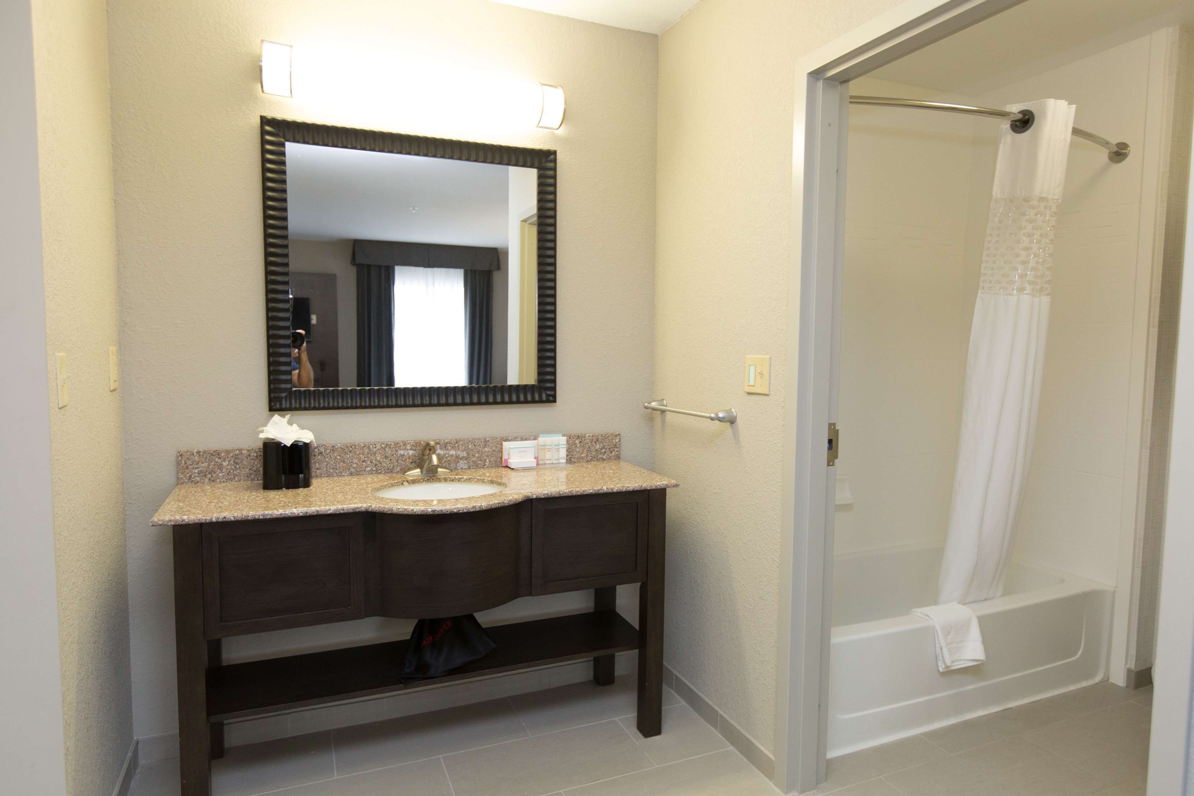 free toiletries, hair dryer, towels, soap