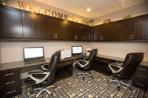 Business centre - Hampton Inn & Suites Oklahoma City Airport (Oklahoma City)