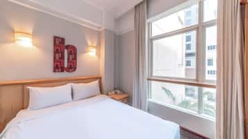 Superior Double Room | In-room safe, blackout curtains, iron/ironing board, free WiFi