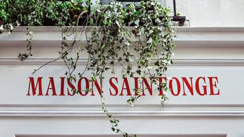 Façade de l’hébergement