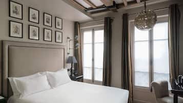 Chambre Double ou lits jumeaux Supérieure | Minibar, coffres-forts dans les chambres, bureau, rideaux occultants
