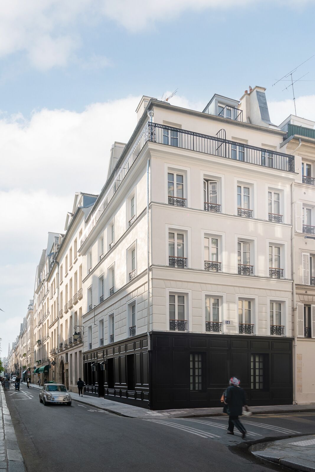 Fachada de la propiedad