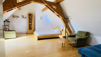 Deluxe Apartment, 2 Bedrooms | Desk, free WiFi