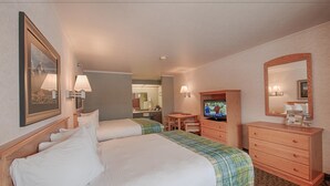 Room, 2 Queen Beds | Iron/ironing board, WiFi (free), bed sheets - Brandin' Iron Inn (West Yellowstone)