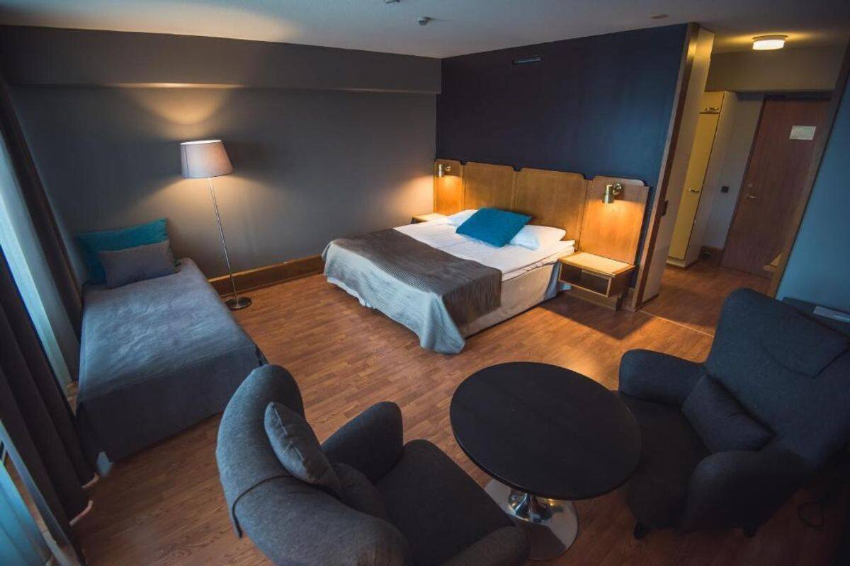 Tremannsrom | Minibar, skrivebord, wi-fi (inkludert) og sengetøy