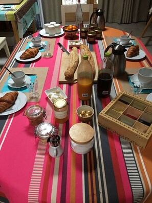 Gratis kontinental morgenmad hver dag