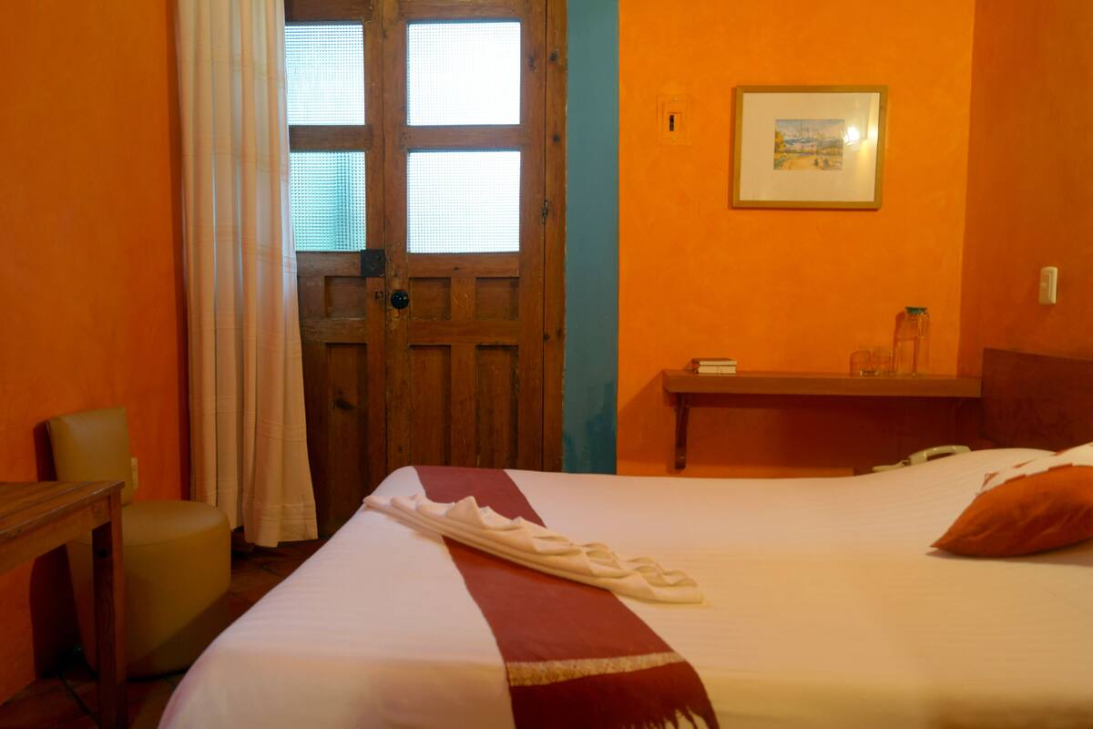 Standard Double Room | Down duvets, in-room safe, desk, laptop workspace