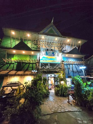 Fassade der Unterkunft