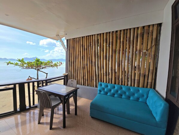 Superior Double Room, 1 Double Bed, Balcony, Sea View | Terrace/patio