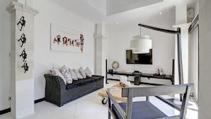 Villa, 2 chambres, piscine privée | Salle de réunion